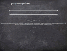Tablet Screenshot of pattayacountryclub.net